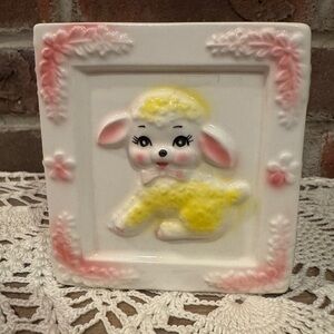 1950-60’s Vintage Nancy Depew nursery decor planter storage #7113